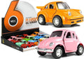 Klasikinis metalinis automobilis su garsais