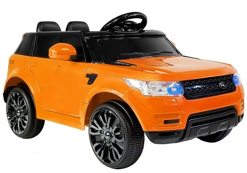 HL1638 elektrinis vaikiškas automobilis – oranžinis