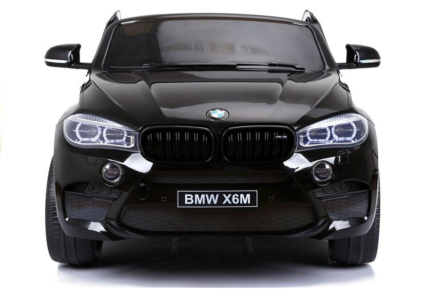 NAUJAS BMW X6M juodas – elektrinis vaikiškas automobilis