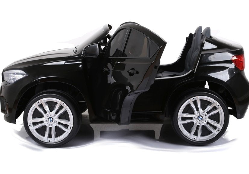 NAUJAS BMW X6M juodas – elektrinis vaikiškas automobilis