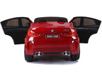 NAUJAS BMW X6M raudonas – elektrinis vaikiškas automobilis