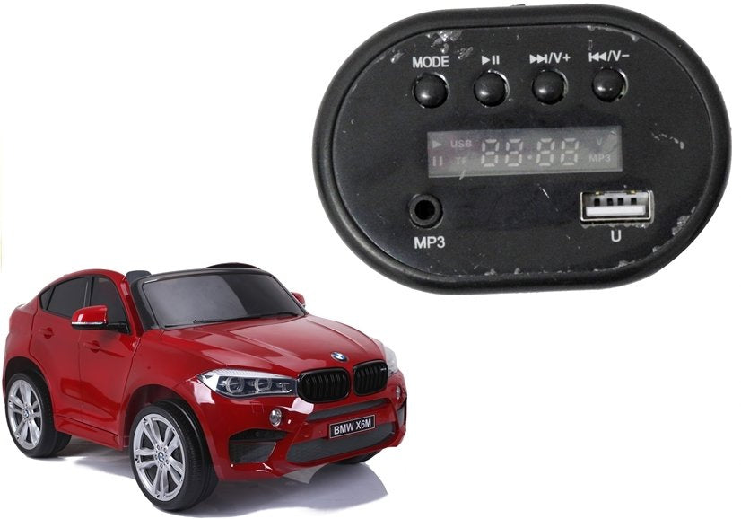 Radijo panelė BMW X6M elektriniam automobiliui