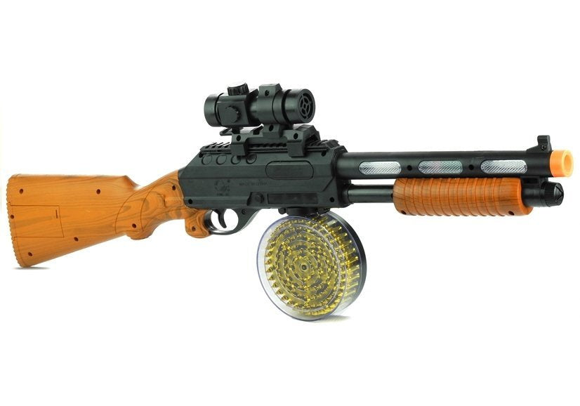 Automatinis ginklas AK 868-1 su šviesomis ir garsais 60 cm