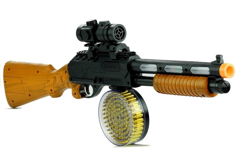 Automatinis ginklas AK 868-1 su šviesomis ir garsais 60 cm