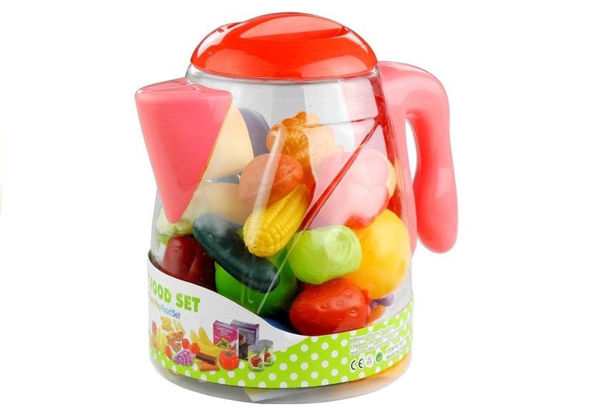 Maisto produktai ąsotyje – 50 dalių rinkinys