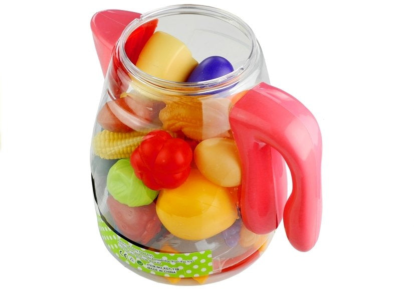 Maisto produktai ąsotyje – 50 dalių rinkinys