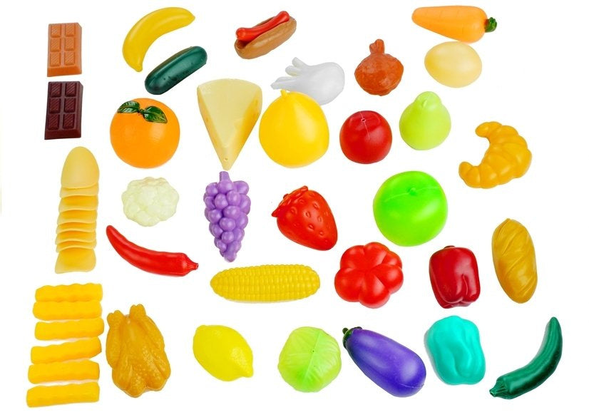 Maisto produktai ąsotyje – 50 dalių rinkinys