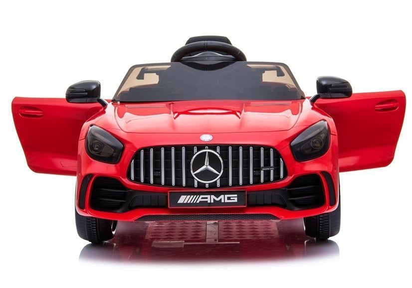 Mercedes GTR elektrinis vaikiškas automobilis – raudonas