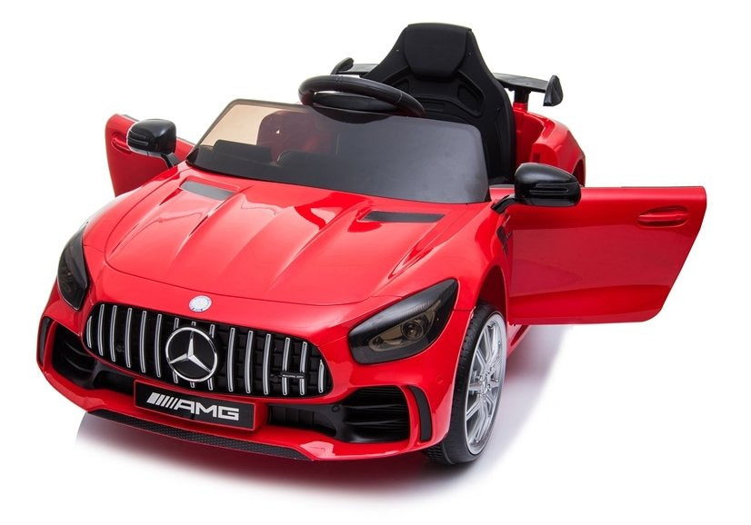 Mercedes GTR elektrinis vaikiškas automobilis – raudonas
