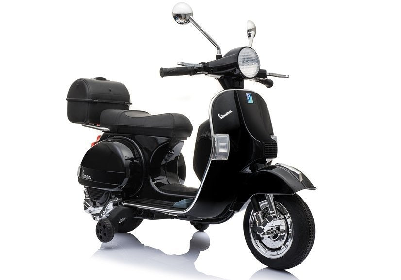 Vespa motoroleris elektrinis vaikiškas – juodas