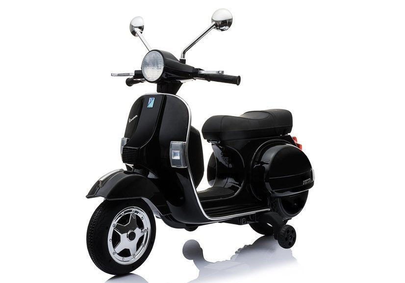 Vespa motoroleris elektrinis vaikiškas – juodas