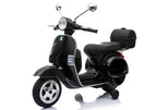 Vespa motoroleris elektrinis vaikiškas – juodas