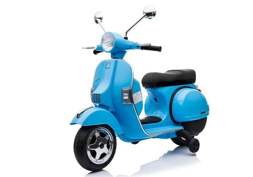Vespa motoroleris elektrinis vaikiškas – mėlynas