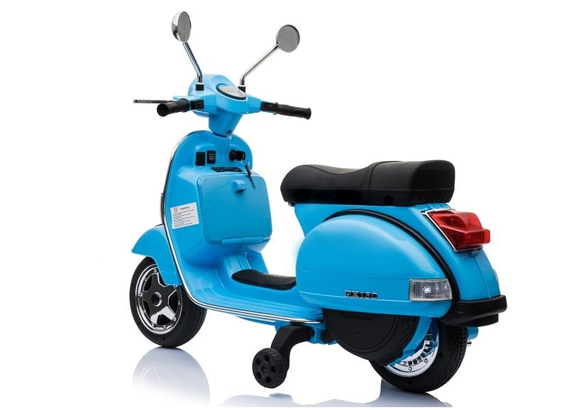 Vespa motoroleris elektrinis vaikiškas – mėlynas