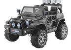 Jeep HP012 elektrinis vaikiškas automobilis – juodas