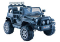 Jeep HP012 elektrinis vaikiškas automobilis – juodas