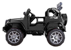 Jeep HP012 elektrinis vaikiškas automobilis – juodas