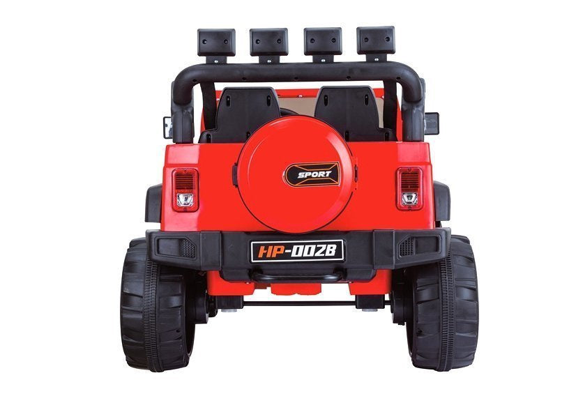 Jeep HP012 elektrinis vaikiškas automobilis – raudonas