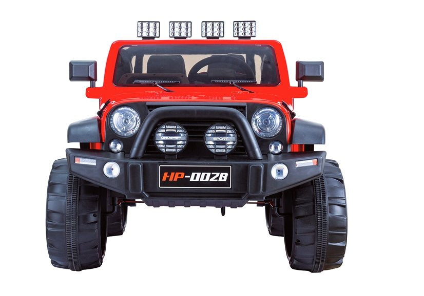Jeep HP012 elektrinis vaikiškas automobilis – raudonas