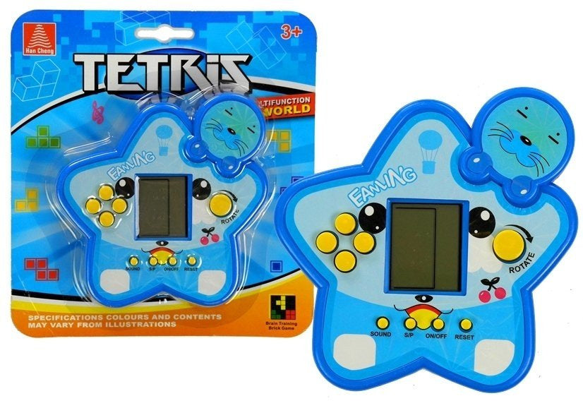 Tetris Star elektroninis žaidimas - mėlynas