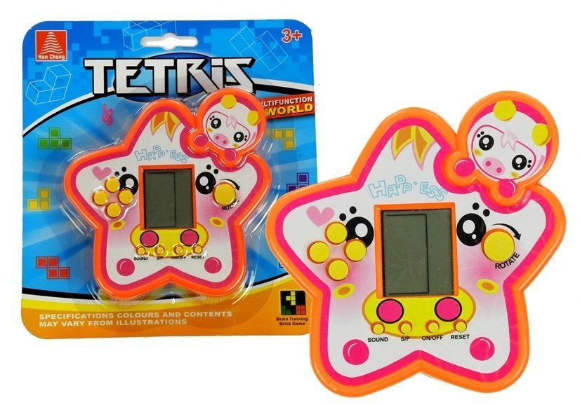 Elektroninis žaidimas Tetris Star raudonas