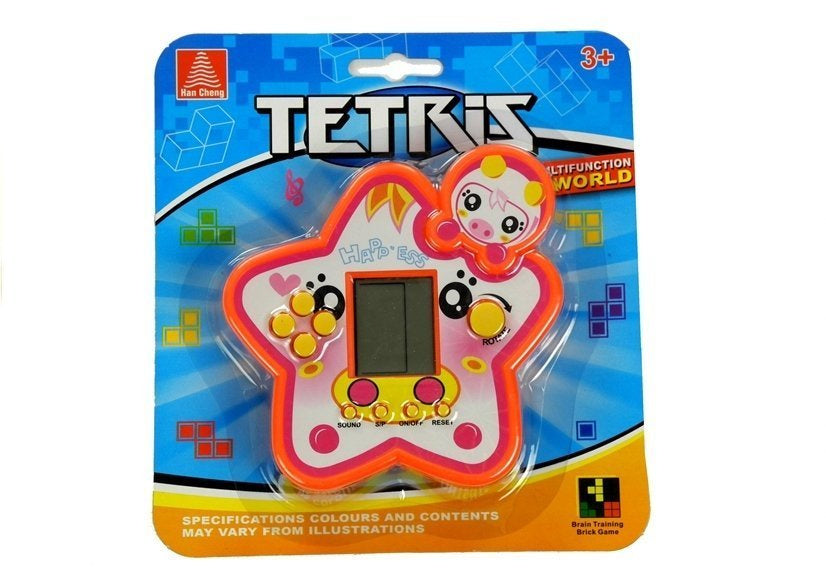 Elektroninis žaidimas Tetris Star raudonas