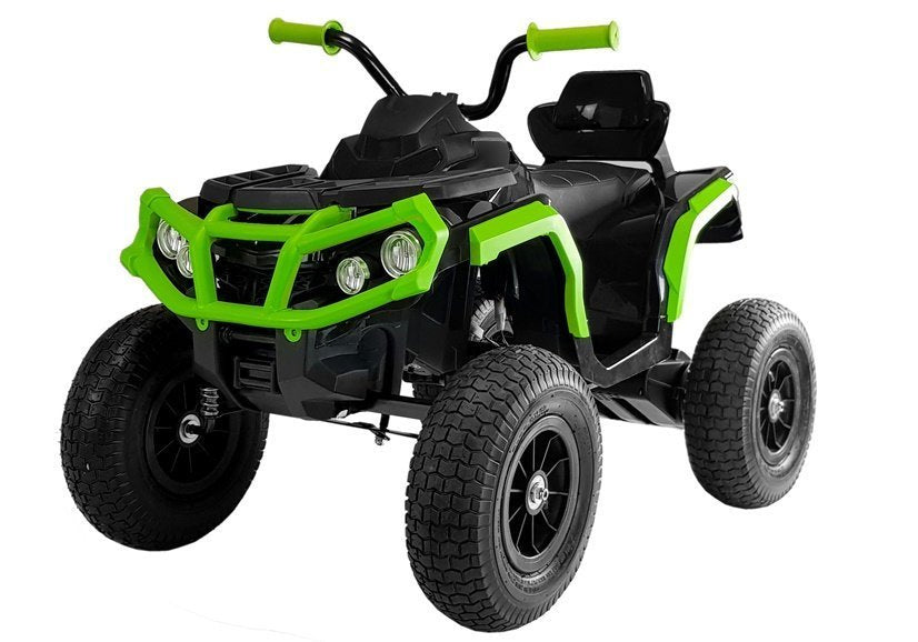 Quad BDM0906 elektrinis keturratis su pripučiamais ratais – juodas