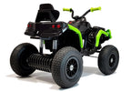 Quad BDM0906 elektrinis keturratis su pripučiamais ratais – juodas