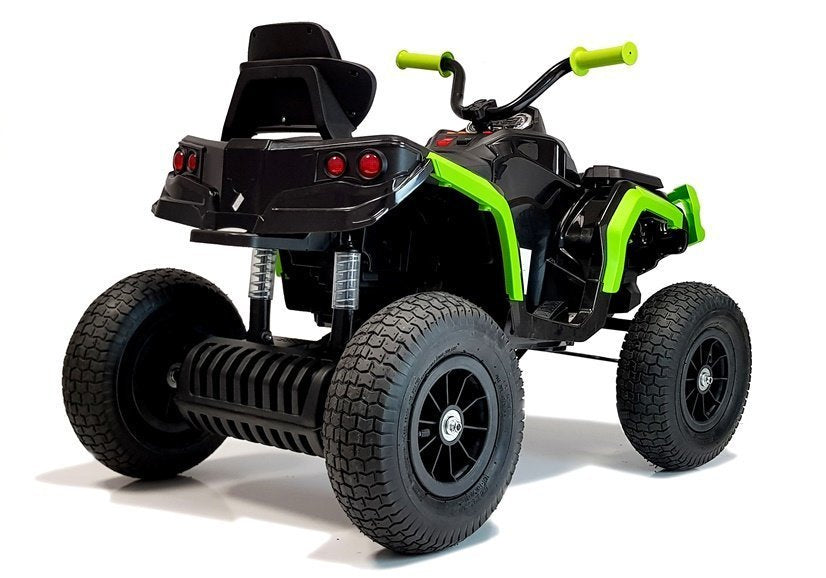 Quad BDM0906 elektrinis keturratis su pripučiamais ratais – juodas
