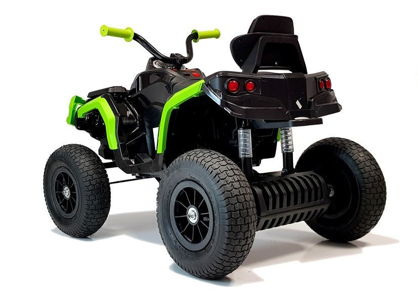 Quad BDM0906 elektrinis keturratis su pripučiamais ratais – juodas