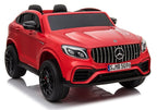 Elektrinis vaikiškas automobilis Mercedes GLC 63S QLS raudonas