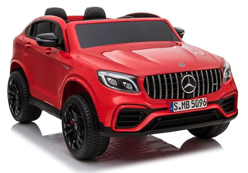 Elektrinis vaikiškas automobilis Mercedes GLC 63S QLS raudonas