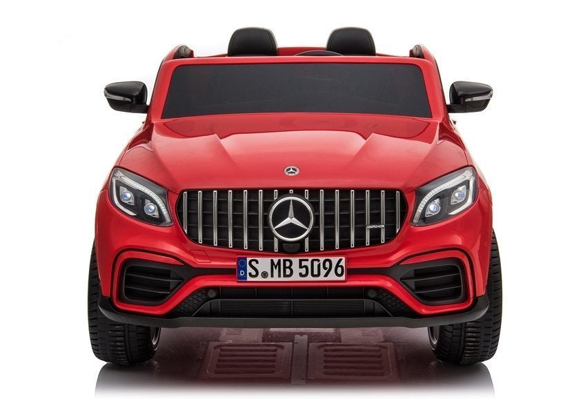 Elektrinis vaikiškas automobilis Mercedes GLC 63S QLS raudonas