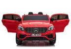 Elektrinis vaikiškas automobilis Mercedes GLC 63S QLS raudonas