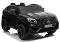 Elektrinis vaikiškas automobilis Mercedes GLC 63S QLS juodas dažytas