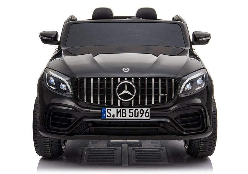 Elektrinis vaikiškas automobilis Mercedes GLC 63S QLS juodas dažytas