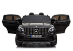 Elektrinis vaikiškas automobilis Mercedes GLC 63S QLS juodas dažytas