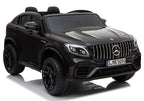 Elektrinis vaikiškas automobilis Mercedes GLC 63S QLS MP4 juodas dažytas
