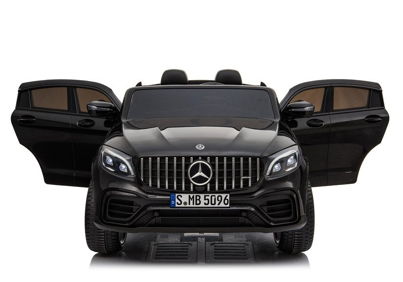 Elektrinis vaikiškas automobilis Mercedes GLC 63S QLS MP4 juodas dažytas