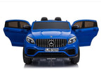 Elektrinis vaikiškas automobilis Mercedes GLC 63S QLS MP4 mėlynas dažytas