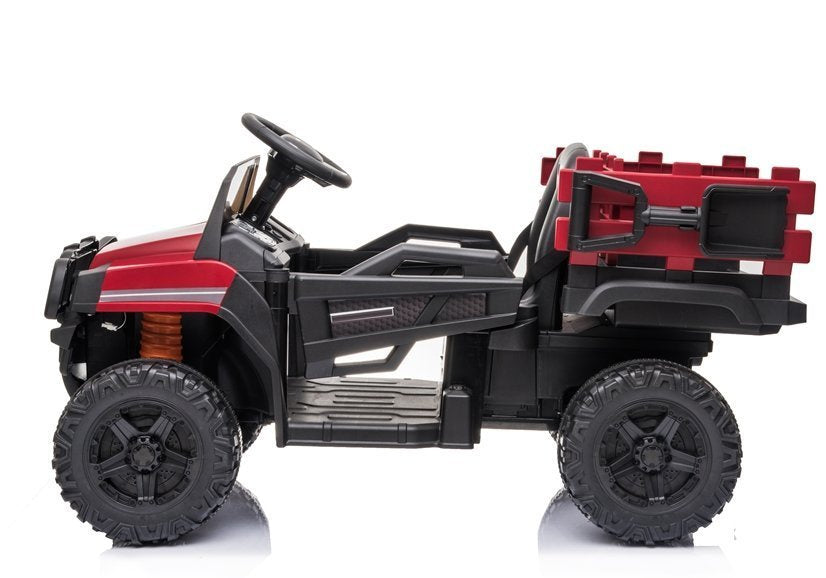 Elektrinis vaikiškas automobilis BDM0926 raudonas