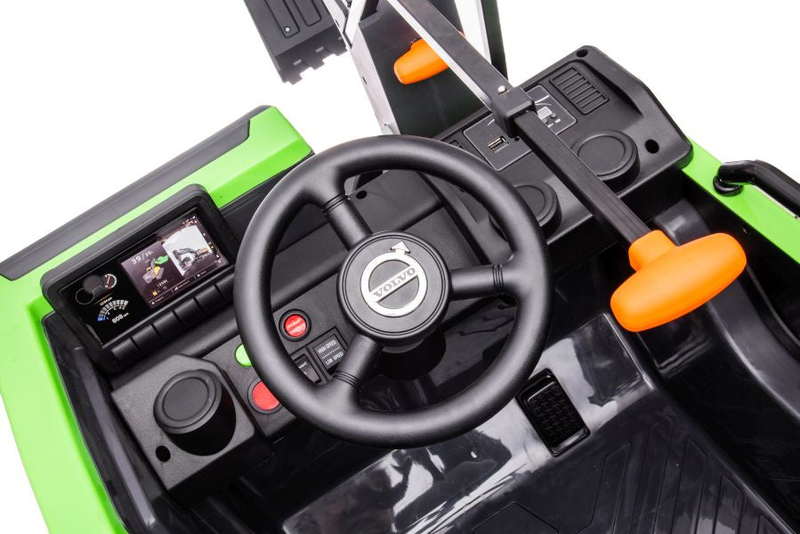 Akumuliatorinis ekskavatorius Volvo DK-VE888 (žalias)