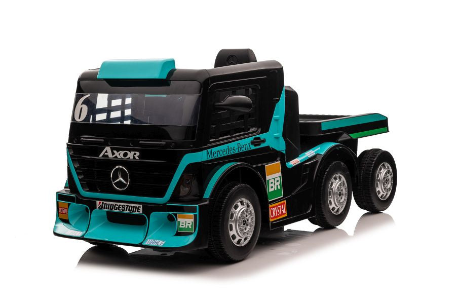 Akumuliatorinis automobilis Mercedes XMX622B (mėlynas, LCD ekranas)