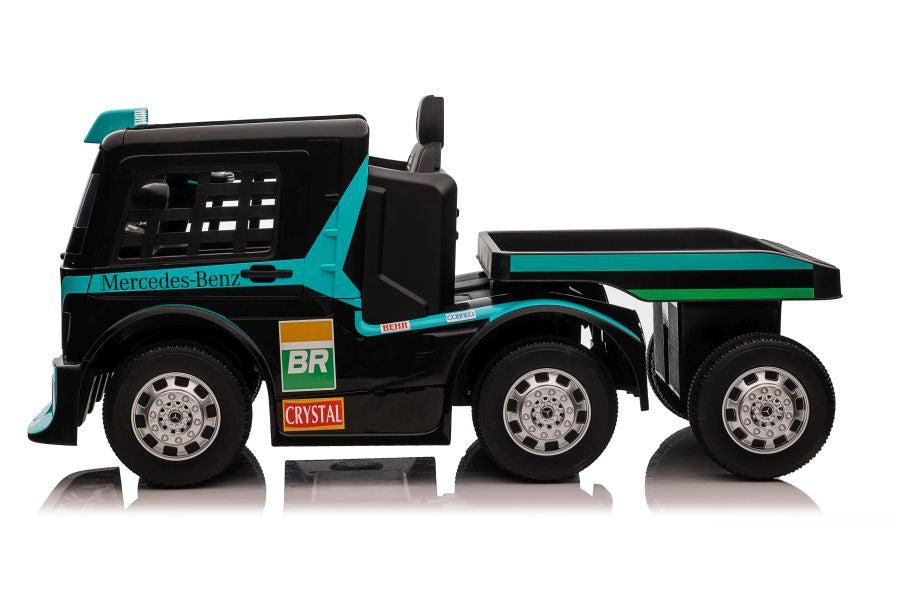 Akumuliatorinis automobilis Mercedes XMX622B (mėlynas, LCD ekranas)