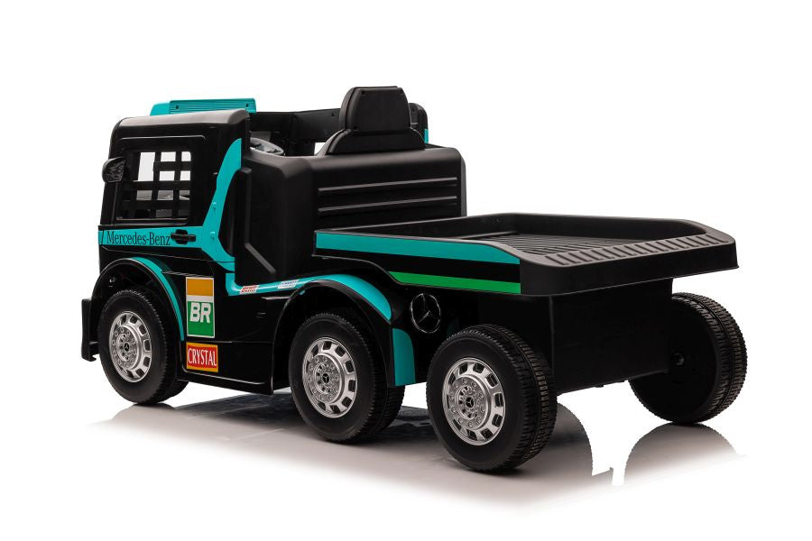 Akumuliatorinis automobilis Mercedes XMX622B (mėlynas, LCD ekranas)