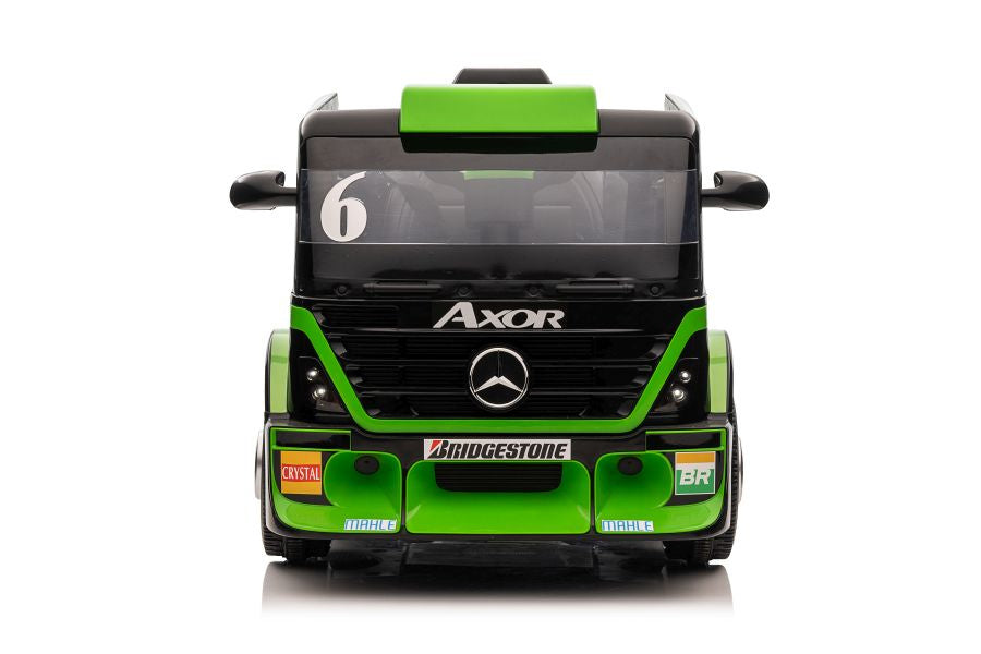 Akumuliatorinis automobilis Mercedes XMX622B (žalias, LCD ekranas)
