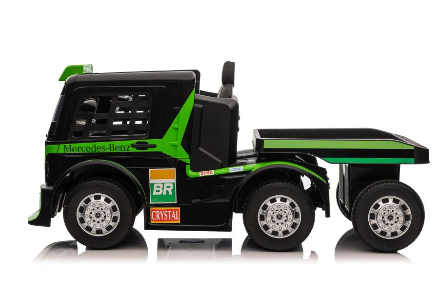 Akumuliatorinis automobilis Mercedes XMX622B (žalias, LCD ekranas)