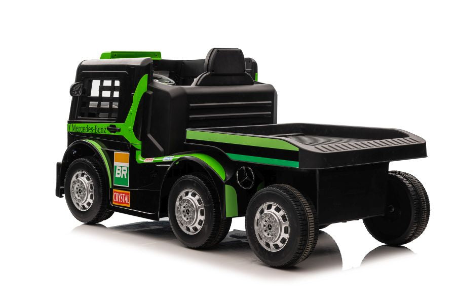 Akumuliatorinis automobilis Mercedes XMX622B (žalias, LCD ekranas)