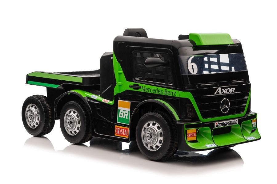 Akumuliatorinis automobilis Mercedes XMX622B (žalias, LCD ekranas)