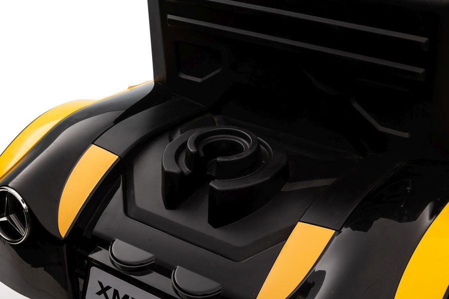 Elektrinis vaikiškas automobilis Mercedes XMX622 geltonas